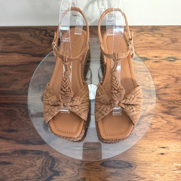 Ulla Johnson Shayna Macrame Braided Platform in Sierra size 8.5 - Picture 5 of 17